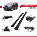 Vauxhall Frontera 2 1999-2004 Arası ile Uyumlu FLY Model Ara Atkı Tavan Barı Siyah 2 Adet