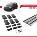 Toyota Corolla Spacio 2 (E120) 2001-2007 Arası ile Uyumlu FLY Model Ara Atkı Tavan Barı Gri 3 Adet