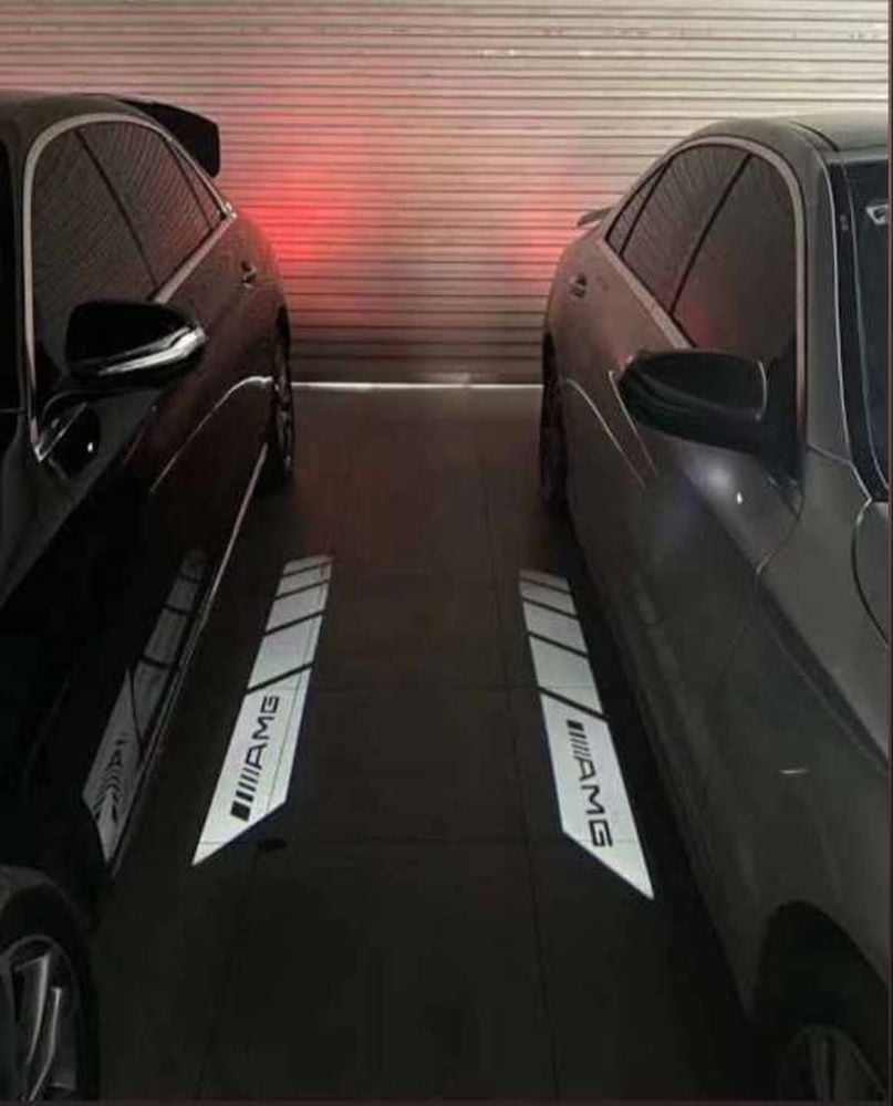 Mercedes W205 - W213 Uyumlu Ayna Altı AMG Aydınlatma (Amg Ambiyans)