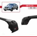 BMW X6 (F16) 2015-2019 Arası ile Uyumlu ACE-2 Model Ara Atkı Tavan Barı Siyah 2 Adet