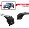 BMW X6 (F16) 2015-2019 Arası ile Uyumlu ACE-2 Model Ara Atkı Tavan Barı Gri 2 Adet