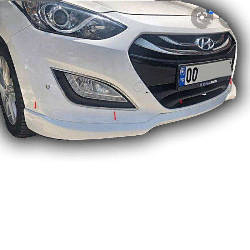 Hyundai İ30 Orta Kasa Ön Tampon Eki Boyasız