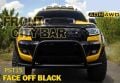 Ford Ranger 2006+ Off Road Ön Tampon Koruma Demiri Siyah Face Off AQM4WD