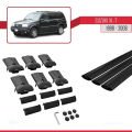 Suzuki XL-7 1998-2006 Arası ile Uyumlu FLY Model Ara Atkı Tavan Barı Siyah 3 Adet