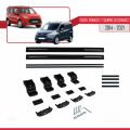 Ford Transit/Tourneo Connect 2 2014-2021 Arası ile Uyumlu BASIC Model Ara Atkı Tavan Barı Siyah 2 Adet