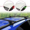 Toyota Yaris Cross 2020-2023 Arası ile Uyumlu HOOK Model Ara Atkı Tavan Barı Siyah 2 Adet