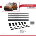 Kia Soul (AM) HB 2009-2013 Arası ile Uyumlu BASIC Model Ara Atkı Tavan Barı Gri 3 Adet