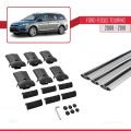 Ford Focus 2 (C307) Turnier 2008-2010 Arası ile Uyumlu FLY Model Ara Atkı Tavan Barı Gri 3 Adet