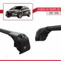 Hyundai i30 2 (GD) Tourer 2012-2016 Arası ile Uyumlu ACE-2 Ara Atkı Tavan Barı Siyah 2 Adet