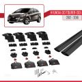 Hyundai i30 2 (GD) Tourer 2012-2016 Arası ile Uyumlu ACE-2 Ara Atkı Tavan Barı Siyah 2 Adet