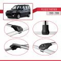 Peugeot Partner Post-Facelift 2003-2008 Arası ile Uyumlu ACE-1 Ara Atkı Tavan Barı Gri 2 Adet