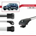 Suzuki Grand Vitara (FT) 1998-2005 Arası ile Uyumlu ACE-1 Ara Atkı Tavan Barı Gri 3 Adet