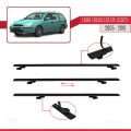 Ford Focus 2 (C307) SW 2005-2010 Arası ile Uyumlu BASIC Model Ara Atkı Tavan Barı Siyah 2 Adet