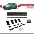 Ford Focus 2 (C307) SW 2005-2010 Arası ile Uyumlu BASIC Model Ara Atkı Tavan Barı Siyah 2 Adet