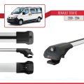Renault Trafic 2 (X83) 2001-2014 Arası ile Uyumlu ACE-1 Ara Atkı Tavan Barı Gri 2 Adet