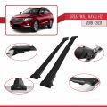 Great Wall Haval H2 2019-2021 Arası ile Uyumlu FLY Model Ara Atkı Tavan Barı Siyah 2 Adet