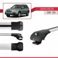 Subaru Forester 3 (SH) 2008-2013 Arası ile Uyumlu ACE-1 Ara Atkı Tavan Barı Gri 3 Adet