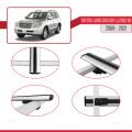 Toyota Land Cruiser V8 (J200) 2008-2021 Arası ile Uyumlu BASIC Model Ara Atkı Tavan Barı Gri 3 Adet