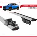 Chevrolet Trailblazer 2021-2024 Arası ile Uyumlu HOOK Model Ara Atkı Tavan Barı Gri 2 Adet