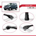 Suzuki Jimny 3 1998-2018 Arası ile Uyumlu ACE-1 Ara Atkı Tavan Barı Siyah 2 Adet