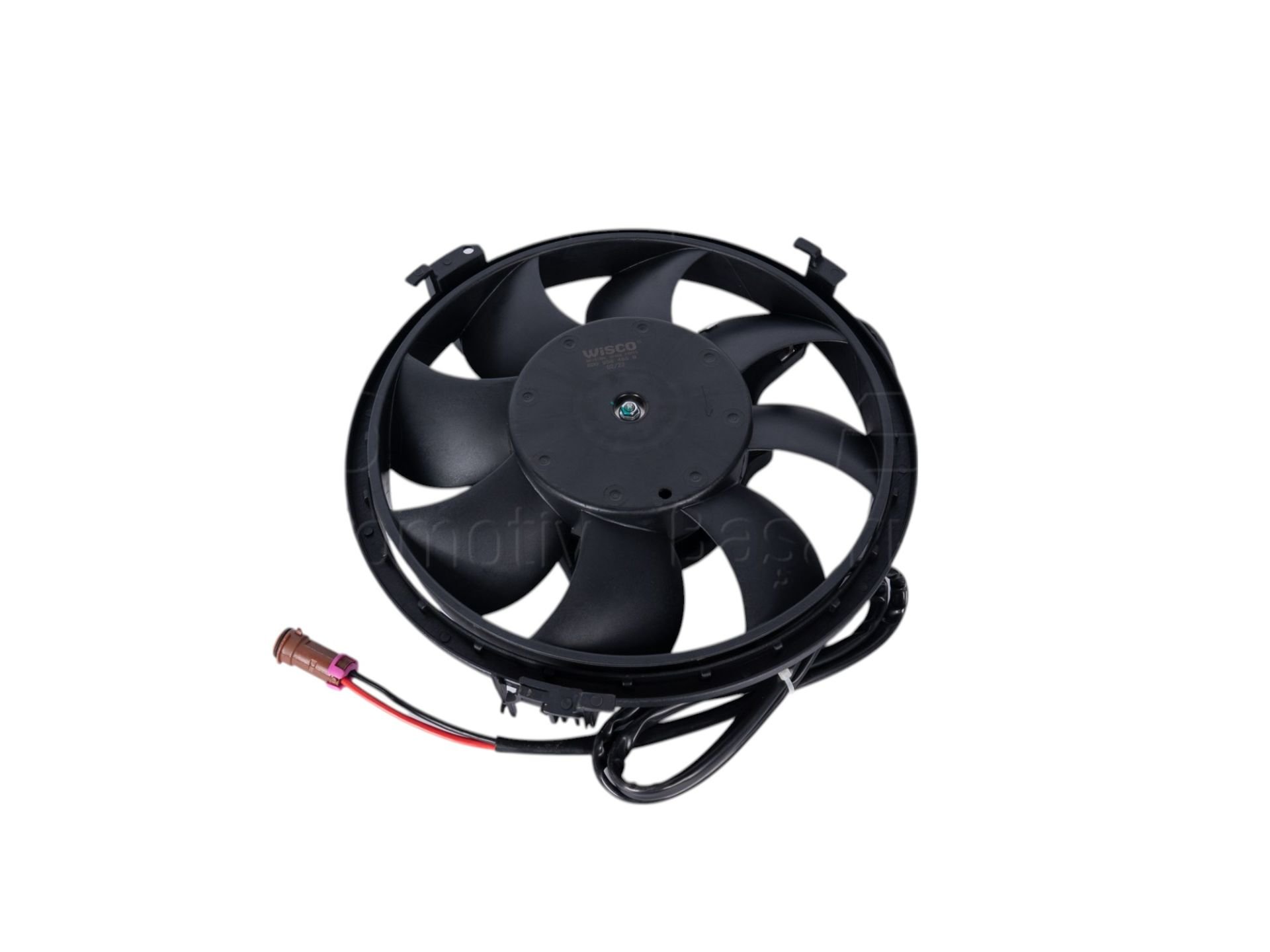 Volkswagen Passat, Audi A4, A6, A8 1996 ve Sonrası Fan Motoru (280 mm - 2 Fiş - 8 Kanat - Davlumbazlı)