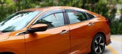 Honda Civic FC5 2016-2020 Cam Rüzgarlığı Krom Çıta