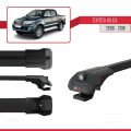 Toyota Hilux 7 (AN30) 2005-2015 Arası ile Uyumlu ACE-1 Ara Atkı Tavan Barı Siyah 2 Adet