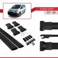 Peugeot Expert 2 2007-2016 Arası ile Uyumlu FLY Model Ara Atkı Tavan Barı Siyah 2 Adet