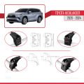 Toyota Highlander 2020-2024 Arası ile Uyumlu ACE-2 Model Ara Atkı Tavan Barı Gri 2 Adet