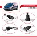 Toyota Sienna (XL10) 1998-2003 Arası ile Uyumlu ACE-1 Ara Atkı Tavan Barı Gri 3 Adet