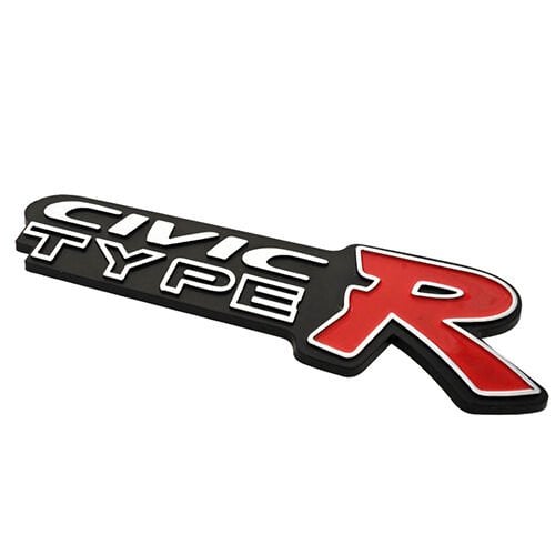 Civic Typer Bagaj Logosu Krom