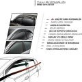 Hyundai Accent Era 2006-2013 Sport Style Cam Rüzgarlığı
