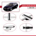 Mazda 6 II (GZ) Wagon 2008-2012 Arası ile Uyumlu BASIC Model Ara Atkı Tavan Barı Gri 3 Adet