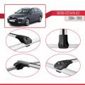Skoda Octavia 2 (1Z) 2004-2013 Arası ile Uyumlu ACE-1 Ara Atkı Tavan Barı Gri 2 Adet