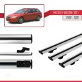 Mazda 6 I (GG1) 2002-2007 Arası ile Uyumlu BASIC Model Ara Atkı Tavan Barı Gri 3 Adet