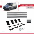Opel Combo E Cargo 2019-2022 Arası ile Uyumlu BASIC Model Ara Atkı Tavan Barı Gri 2 Adet