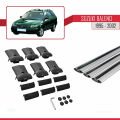Suzuki Baleno 1995-2002 Arası ile Uyumlu FLY Model Ara Atkı Tavan Barı Gri 3 Adet