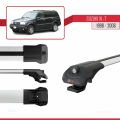 Suzuki XL-7 1998-2006 Arası ile Uyumlu ACE-1 Ara Atkı Tavan Barı Gri 3 Adet