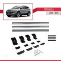 Ford Kuga 2 (C520) 2013-2019 Arası ile Uyumlu BASIC Model Ara Atkı Tavan Barı Gri 2 Adet