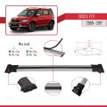Skoda Yeti 2009-2017 Arası ile Uyumlu FLY Model Ara Atkı Tavan Barı Gri 3 Adet