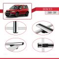 Skoda Yeti 2009-2017 Arası  ile Uyumlu BASIC Model Ara Atkı Tavan Barı Gri 3 Adet