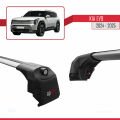 Kia E V9 2024-2025 Arası ile Uyumlu ACE-2 Model Ara Atkı Tavan Barı Gri 2 Adet