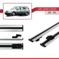 Opel Astra G (T98) SW 1998-2004 Arası ile Uyumlu BASIC Model Ara Atkı Tavan Barı Gri 2 Adet