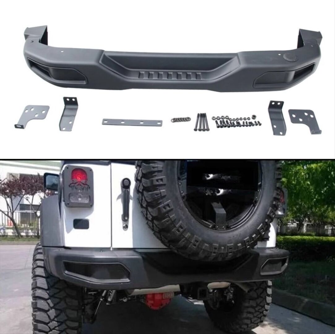 Jeep Wrangler Jk 2007-2017 İçin Uyumlu 10. Yıl Arka Tampon