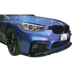 Bmw F30 - F31 3 Serisi 2012 - 2018 M Vorsteiner Ön Lip Plastik Boyasız