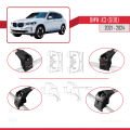 BMW iX3 G08 2021-2024 Arası ile Uyumlu ACE-2 Model Ara Atkı Tavan Barı Gri 2 Adet