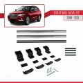 Great Wall Haval H2 2019-2021 Arası ile Uyumlu BASIC Model Ara Atkı Tavan Barı Gri 2 Adet