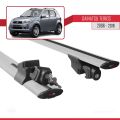 Daihatsu Terios 2 (J200) 2006-2016 Arası ile Uyumlu HOOK Model Ara Atkı Tavan Barı Gri 2 Adet