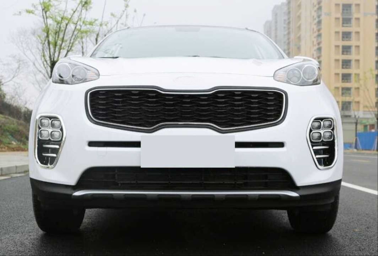 Kia Sportage 2016 - 2019  Uyumlu Sis Kaplaması Büyük Model Nıkelaj