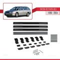 Skoda Octavia (1U) 1996-2004 Arası ile Uyumlu BASIC Model Ara Atkı Tavan Barı Siyah 3 Adet